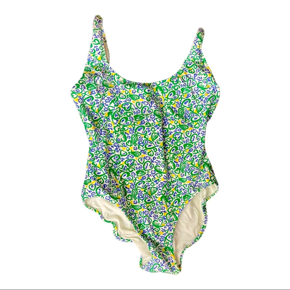 Vintage Lilly Pulitzer EUC 1 piece swimsuit sz 12 matching cover listed also
